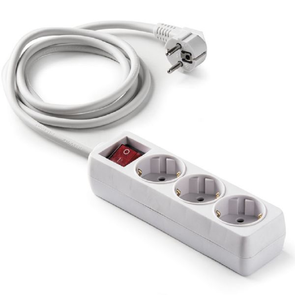 Base enchufe m&uacute;ltiple DUOLEC con cable