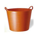 CABAS PLASTIC COLOR TARONJA