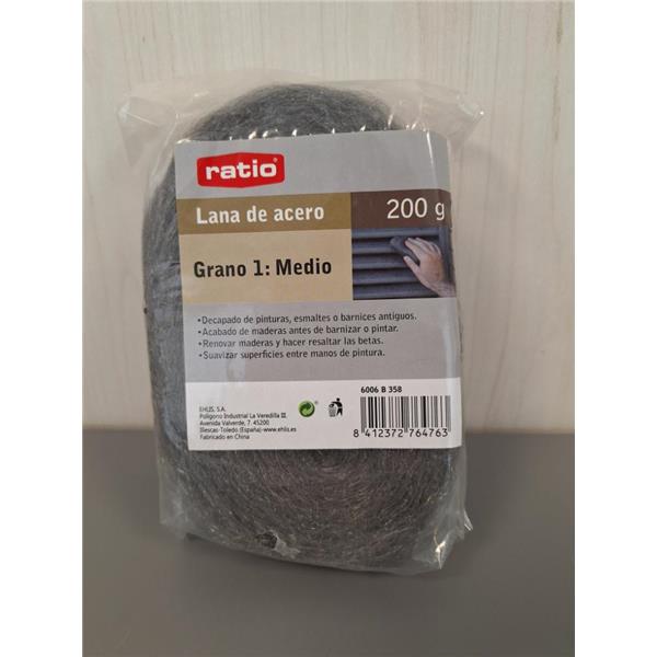 Lana de acero RATIO.