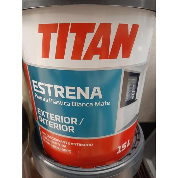 PLASTIC MATE TITAN ESTRENA EXTERIOR INTERIOR 15L.