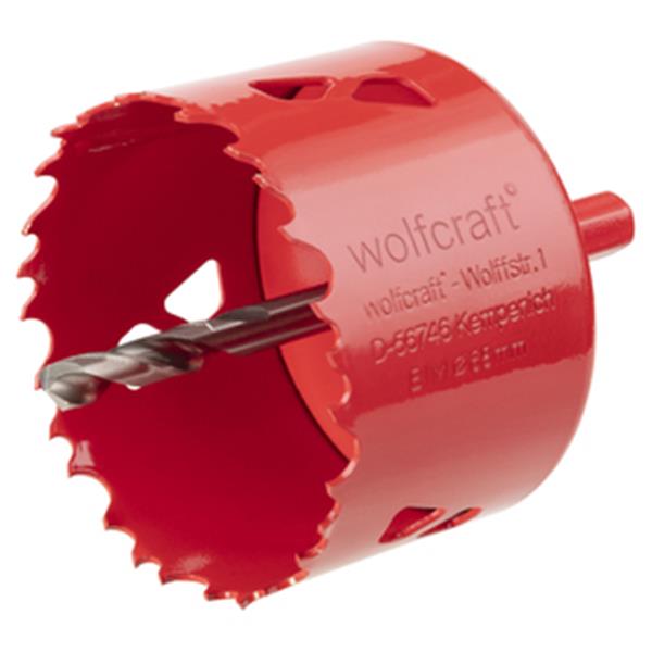 BROCA CORONA 68MM BIMETAL +ADAPTADOR WOLFCRAFT