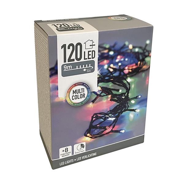 LLUMS NADAL LED 120 COLOR MULTIF. 9M. INT./EXT.
