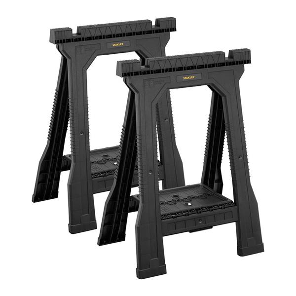 JOC 2 CABALLETS PLASTIC PLEGABLES JUNIOR 571x63x818mm STANLEY