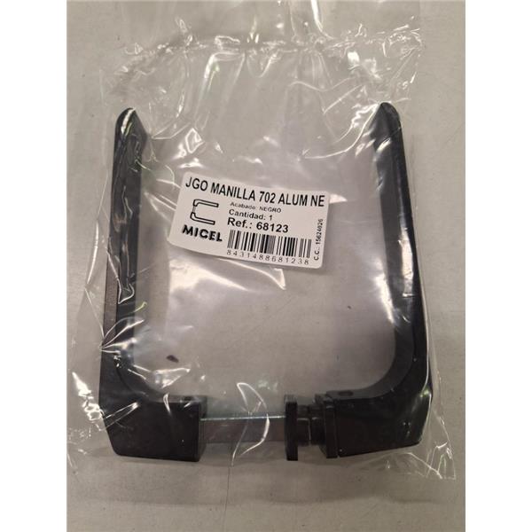 MANETA JOC MOD.702 ALUMINI NEGRE MICEL