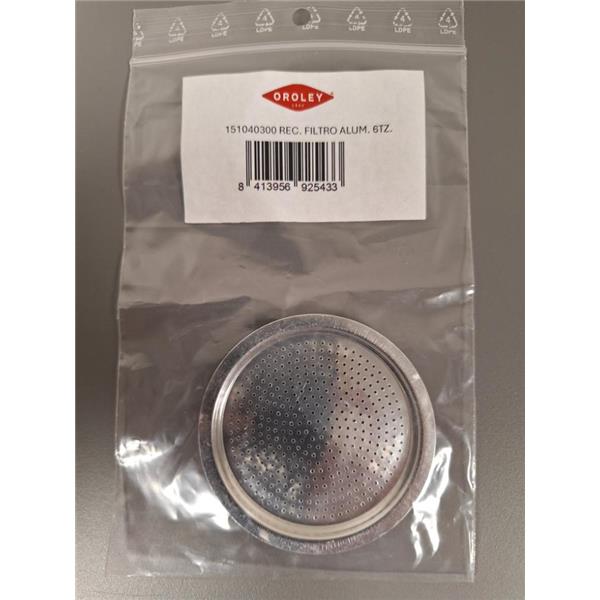 FILTRE CAFETERA 6T OROLEY