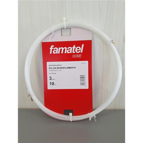 PASSA FILS NYLON 10MT. 3MM FAMATEL