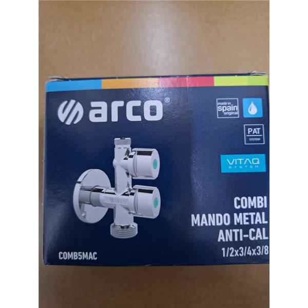 AIXETA RENTADORA COMBI 1/2"x3/8"x3/4" MAC ARCO
