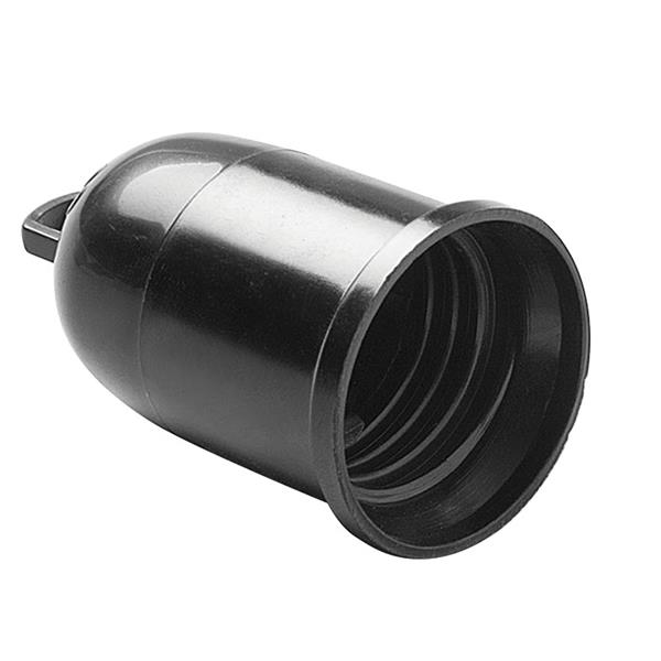 PORTAB.E-27 NEGRE OBRA DUOLEC