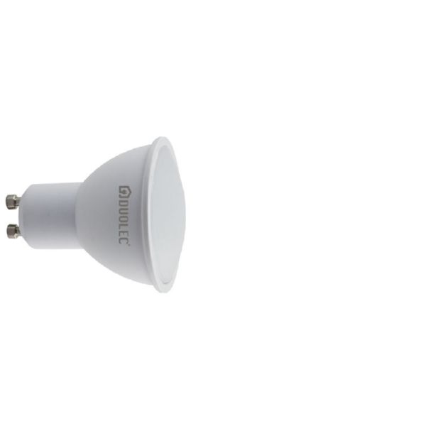 BOMBETA DICROICA LED GU10 REGULABLE 5,5W 3000K 500lm 120&ordm;DUOLEC