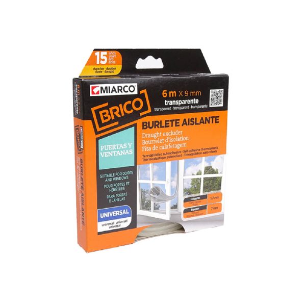 BURLET UNIVERSAL TRANSPARENT 6Mx9MM RANGER