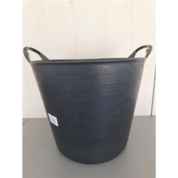 CABAS PLASTIC 26L NEGRE PLASVI