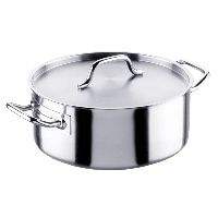 CASSOLA 28CM INDUSTRIAL 7L INOXIBAR