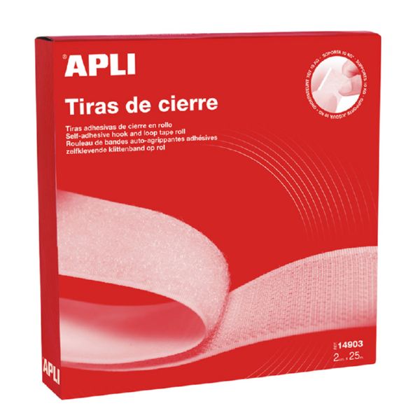 CINTA VELCRO ADH. BLANC APLI (xmetre)