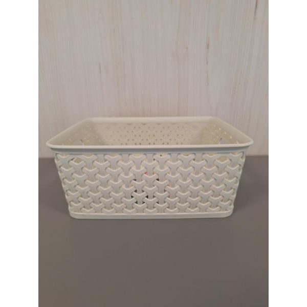 CISTELLA MY STYLE BLANC 8L. 25x20xh10cm. CURVER