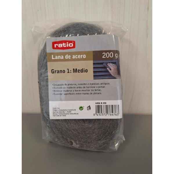 FREGADOR LLANA ACER 200GR. MIG RATIO