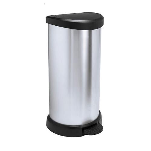 GALLEDA PEDAL 20L. METAL DECO BIN CURVER