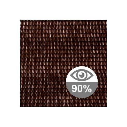 MALLA OCULTACIO 1.5*10 MARRON BRUC 90% ROMBULL
