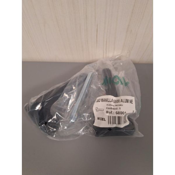 MANETA JOC 6800 PLACA NEGRA ALUMINI MICEL