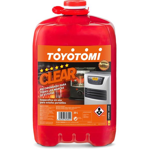 PARAFINA CLEAR 10L SENSE OLOR TOYOTOMI "NOM&Eacute;S BOTIGA F&Iacute;SICA"