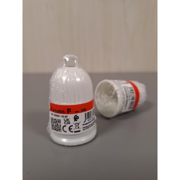 PORTAB.E-27 BLANC OBRA FAMATEL