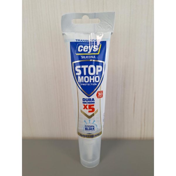 SILICONA BANYS STOP MOHO XPRESS TRANSP. 125ML
