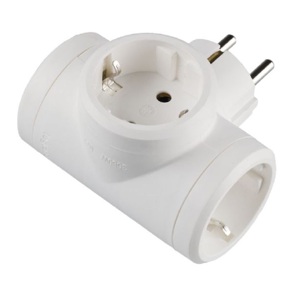 TRIPLE 3E.T/T LATERAL BLANC LEGRAND