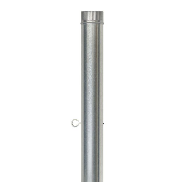 TUB ESTUFA GALVANITZAT 120MM x 1M PALANCA AIRE