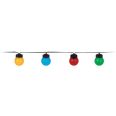 GUIRNALDA LED 20 BOMBETES MULTICOLOR 9,5M +3M FIL