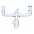SIFON BOTELLA DOBLE 1&frac12; &oslash;40 C-44 CREARPLAST
